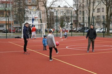 Вчора у Луцьку для дітей та молоді відкрили три спортивні поля