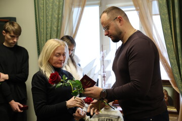 Міський голова Ігор Поліщук вручив державні нагороди рідним загиблих Героїв   