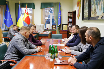 Міський голова Ігор Поліщук зустрівся з польськими бізнесменами щодо можливої співпраці у сфері управління відходами 