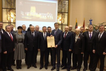 Mayor of Lutsk together with other Gediminids' Way participants signed Appeal to European Leaders