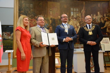 Twin town Lublin presented an anniversary medal to Lutsk