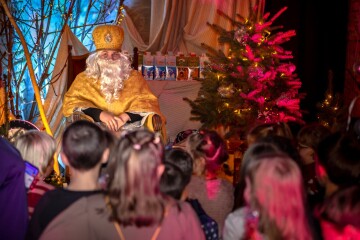 У День Святого Миколая, 6 грудня, відбулось відкриття резиденції в укритті у Луцьку