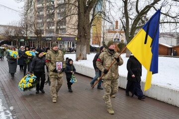 У Луцьку поховали Героя Андрія Лащука