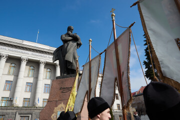 У Луцьку вшанували пам’ять Тараса Шевченка у день 162-ї річниці його смерті