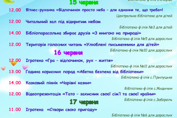 Триває реалізація програми "Бібліотека-територія дитинства"