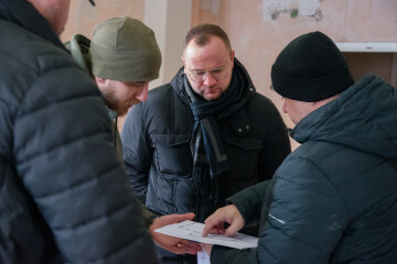 Ігор Поліщук оглянув приміщення, де буде облаштовано ветеранський хаб