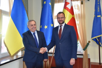 Secretary of Lutsk City Council Ihor Polishchuk met with Consul General of the Republic of Poland in Lutsk Wiesław Mazur