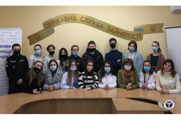 Lutsk City Employment Center specialists told the students of Lutsk schools about professions and future career