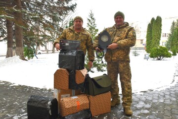 Військові отримали чергову партію допомоги від Луцької міської ради