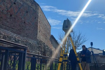 У нашому місті триває лазерне 3D сканування та фотограмметрична зйомка памʼяток архітектури