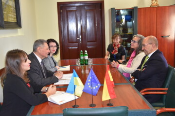 Mayor of Lutsk met with Extraordinary and Plenipotentiary Ambassador of the Kingdom of Spain to Ukraine