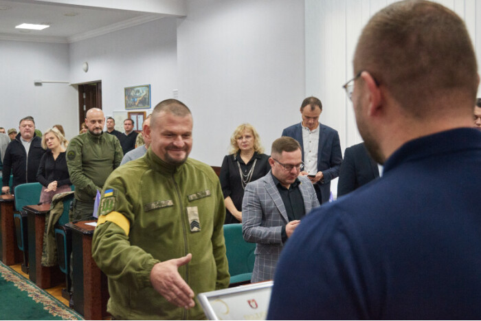 Військовослужбовці Луцького батальйону територіальної оборони ЗСУ отримали нагороди