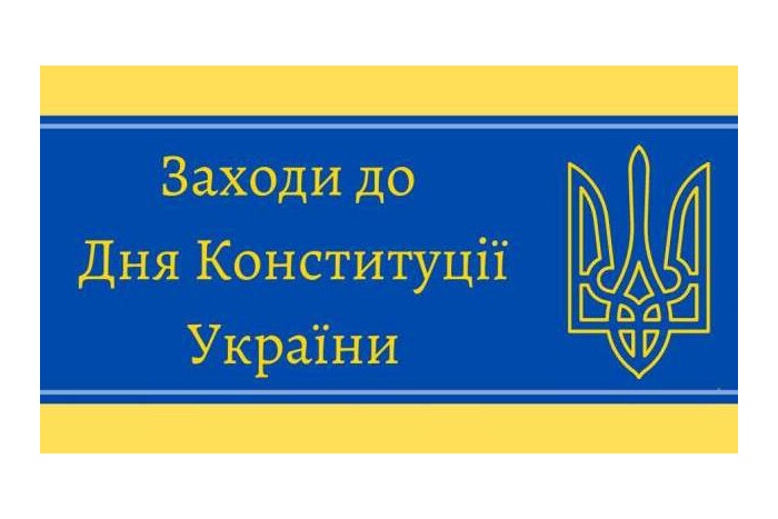 У закладах культури Луцької міської територіальної громади тривають заходи до Дня Конституції України