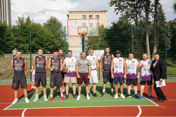 A new basketball court has been solemnly opened in Lutsk