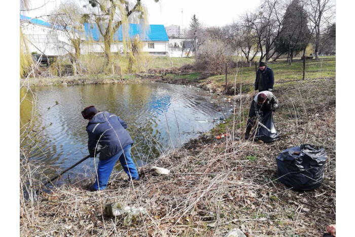 Толока на річках в місті Луцьку