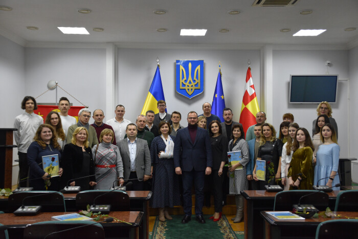 У міській раді відзначили тих, хто сприяв у проведенні новорічно-різдвяних заходів для дітей з сімей, які потребують особливої соціальної підтримки