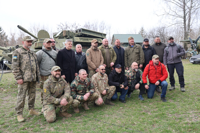 «Перші. Без наказу». У музеї українського війська та військової техніки відбувся урочистий захід