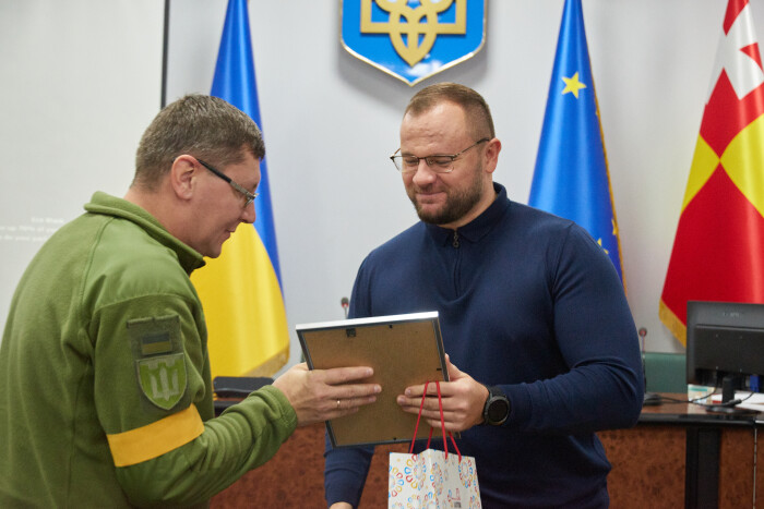 Військовослужбовці Луцького батальйону територіальної оборони ЗСУ отримали нагороди