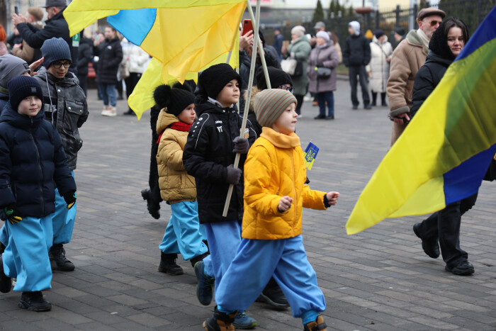 Сотні лучан взяли участь у відзначенні Дня Соборності України 