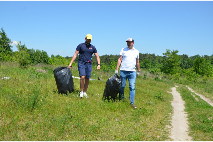 A citywide "Summer clean-up campaign 2020" took place in Lutsk