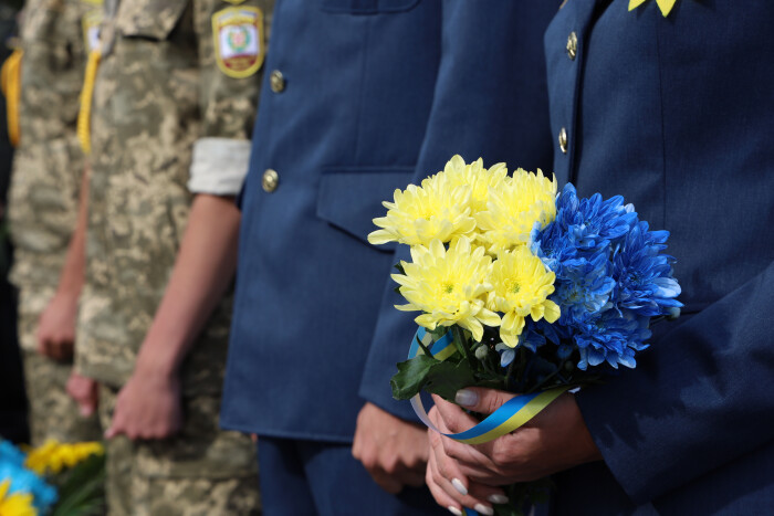 Лучани вшанували пам’ять захисників України та військовослужбовців, котрі загинули в АТО/ООС