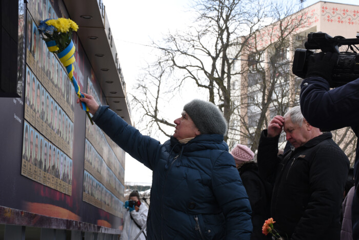 У Луцьку вшанували пам’ять бійців, загиблих у боях за Дебальцеве