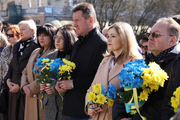 У Луцьку вшанували пам’ять Тараса Шевченка у день 163-ї річниці його смерті