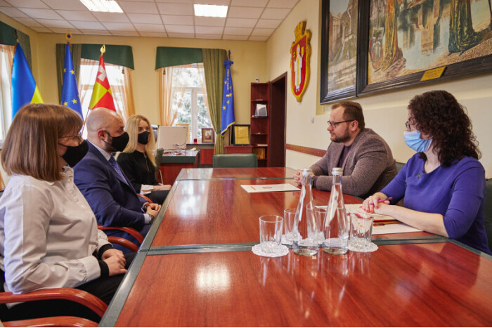 Lutsk City Mayor Ihor Polishchuk met with the Honorary Consul of the Republic of Croatia in the Western region of Ukraine 