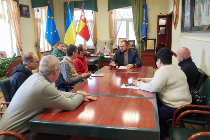 Луцький міський голова Ігор Поліщук зустрівся з представниками міжнародної організації WeWorld