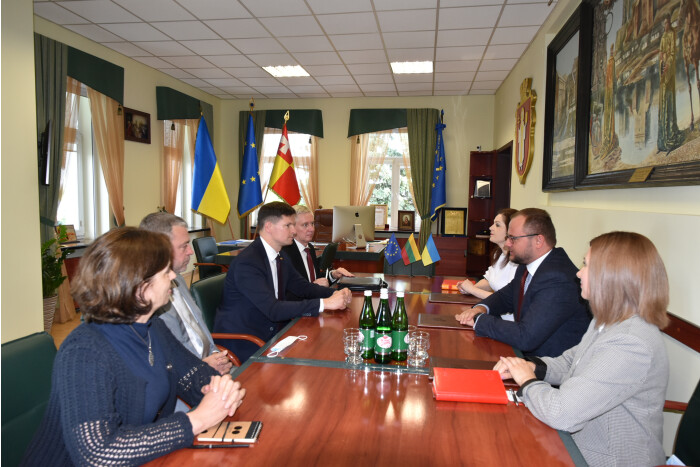 Міський голова Ігор Поліщук зустрівся з офіційною делегацією Посольства Литовської Республіки в Україні