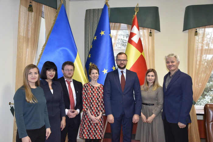 Радник міського голови Ігор Поліщук зустрівся з керівником відділу культури Посольства ФРН у Києві Катаріною Шаупп-Карманн