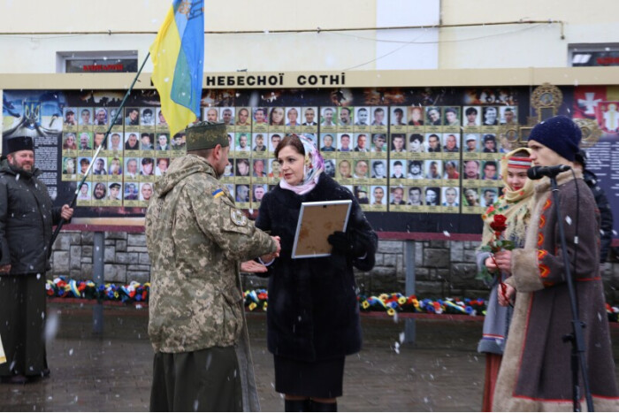 Вшануваня пам'ять добровольців, що загинули внаслідок бойових дій на Сході