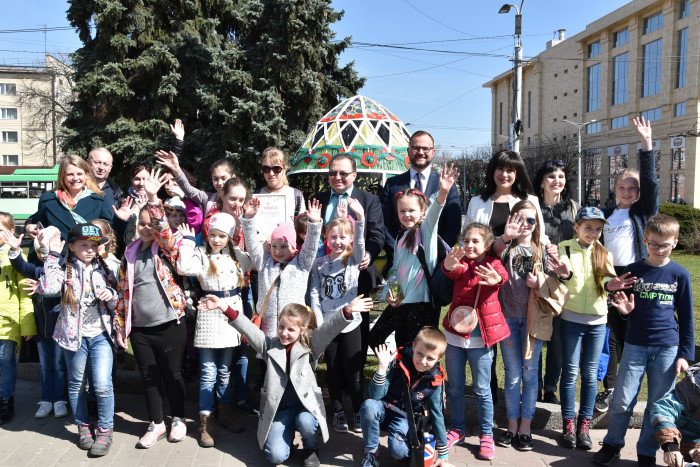 Відбулося відкриття соціально-мистецького проекту “Великоднє диво”  