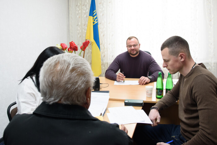 Ігор Поліщук провів виїзний прийом громадян у Прилуцькому старостинському окрузі 