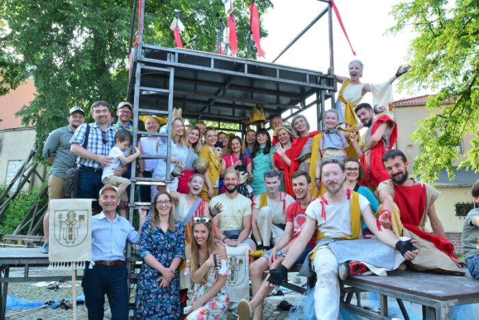 In Lublin a large street show "# LUTSKO. The spirit of the city" was presented 