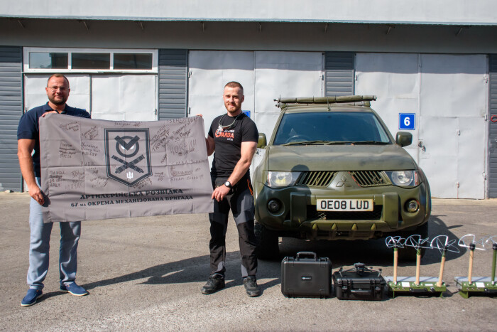 Луцька міська рада придбала для військових ще один пікап Mitsubishi L 200