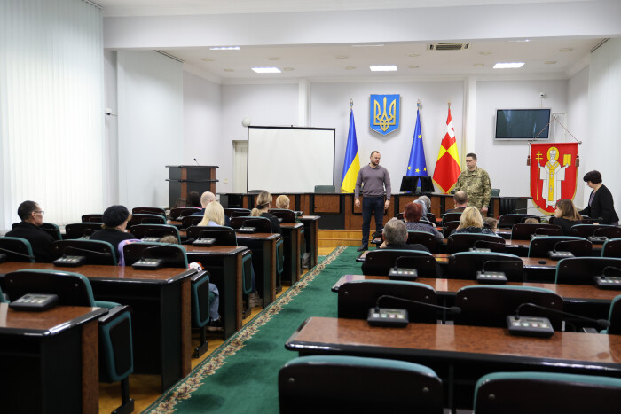 Міський голова Ігор Поліщук вручив державні нагороди рідним загиблих військовослужбовців