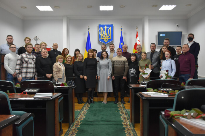 У міській раді відзначили представників соціально відповідального бізнесу 