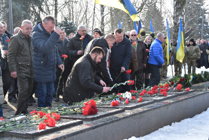 У Луцьку вшанували пам'ять воїнів-інтернаціоналістів