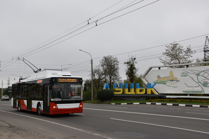 Луцьк отримав перші два тролейбуси з 29-ти