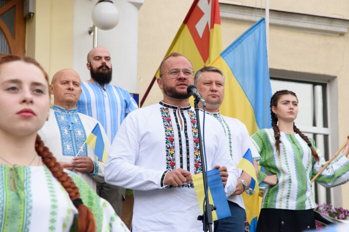 Луцький міський голова Ігор Поліщук: “Немає жодних сумнівів, що наш прапор — це прапор перемоги”