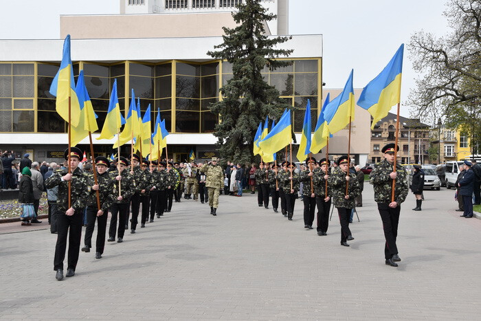 Провели в останню путь Героя Олега Твердохліба