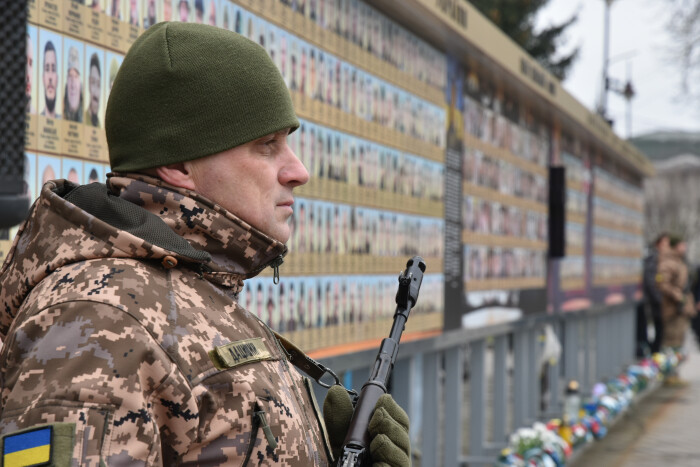 У Луцьку вшанували подвиг добровольців 