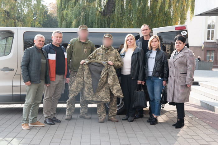 З коштів депутатського фонду придбали теплий  одяг військовослужбовцям