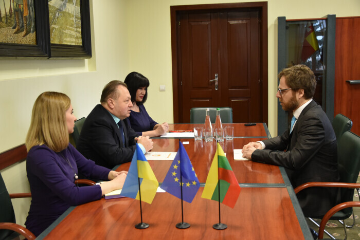 A representative of the Lithuanian Embassy in Ukraine visited Lutsk