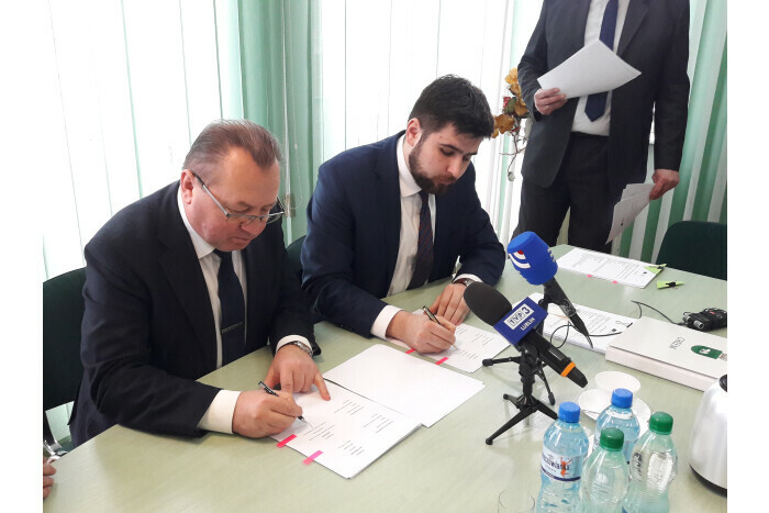 An Agreement on cooperation in a cross-border project  between Lutsk and Chełm  has been signed